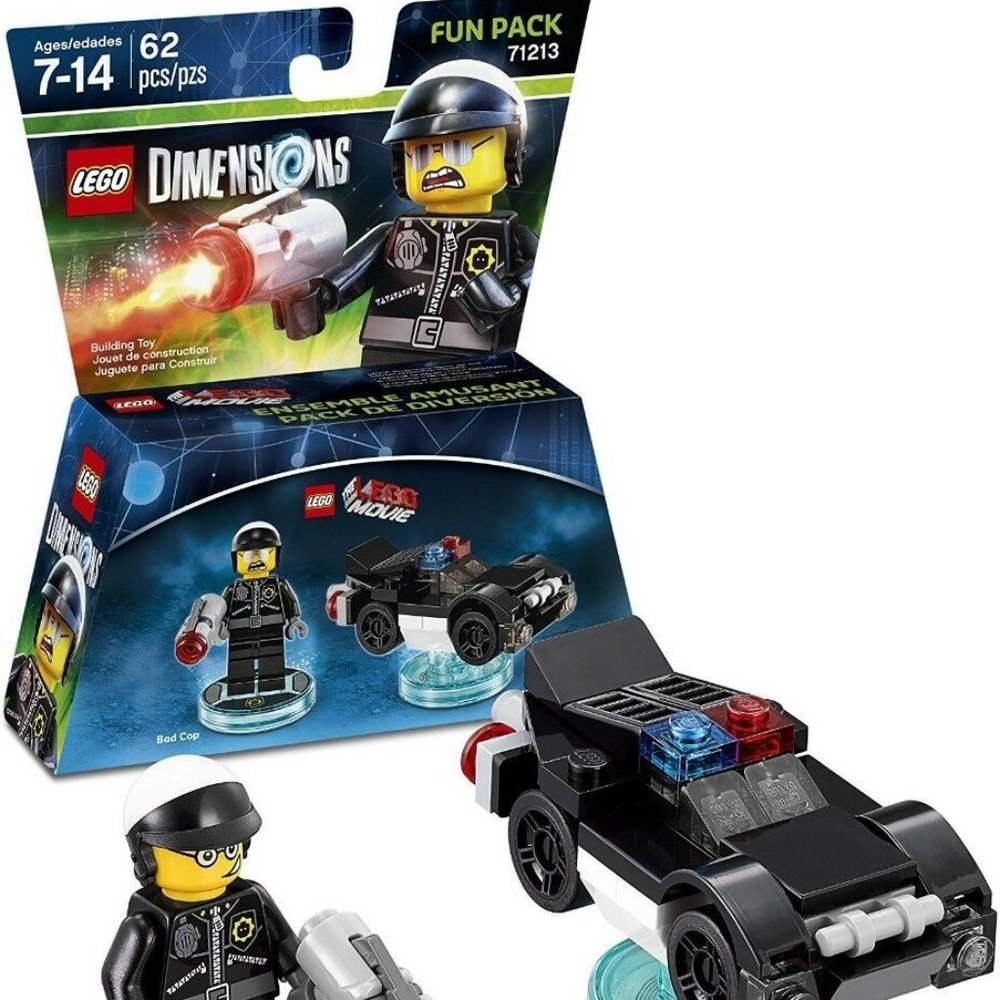 Lego Dimensions bad cop police car fun pack 71213
